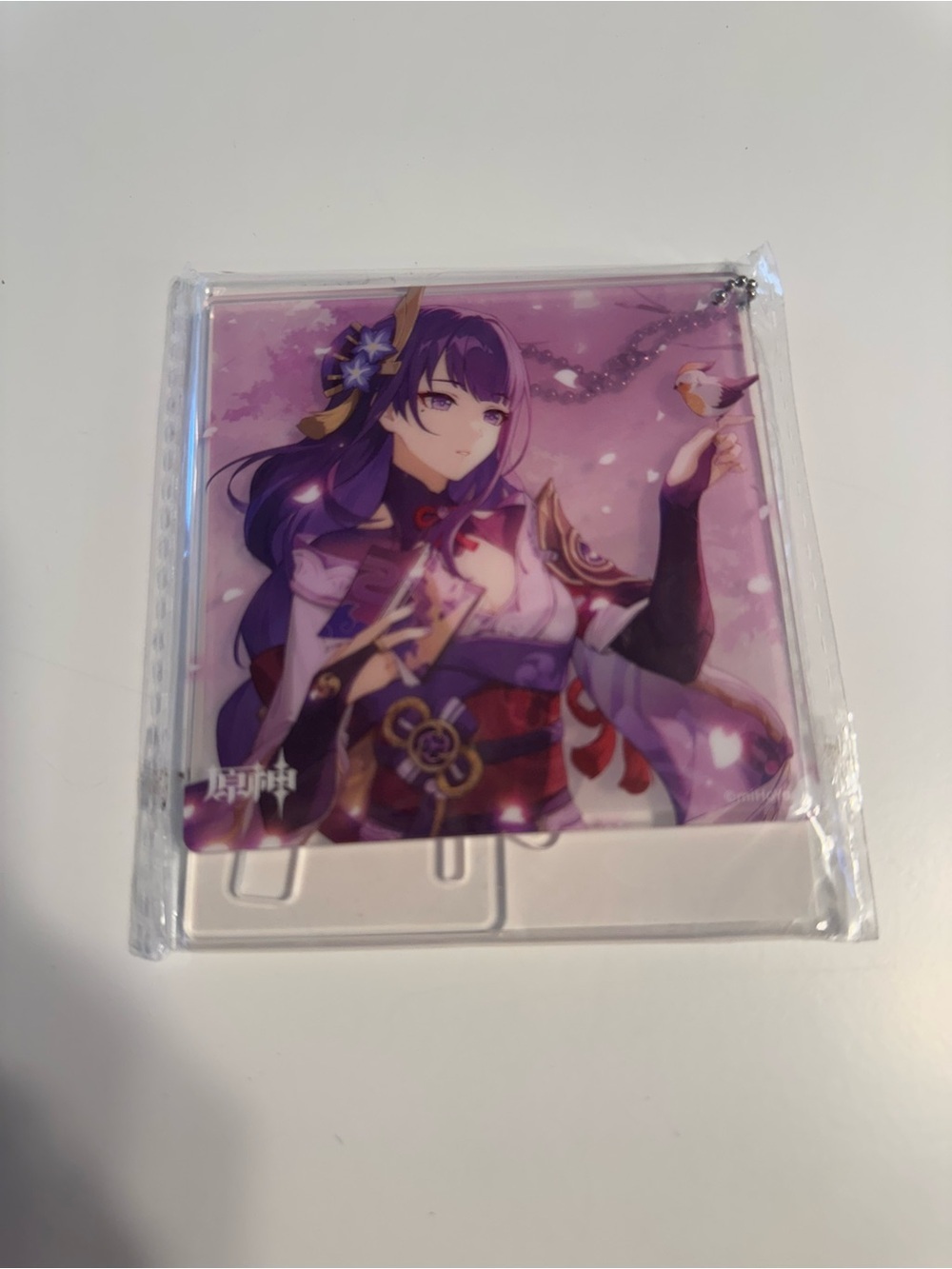 Genshin Impact Acrylic Stand - Purple Illustration